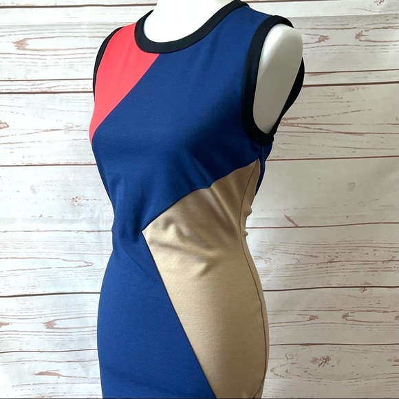 Rachel Roy Mod Colorblock Sheath Dress - Picture 6 of 12
